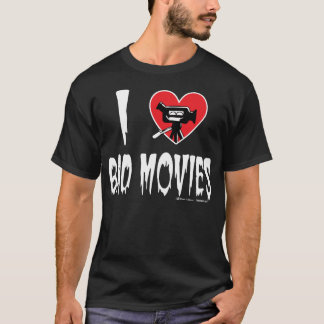 T-shirt (Coeur) mauvais films I (foncés)
