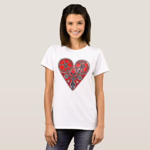 T-shirt Cœur Mécanique Vélo