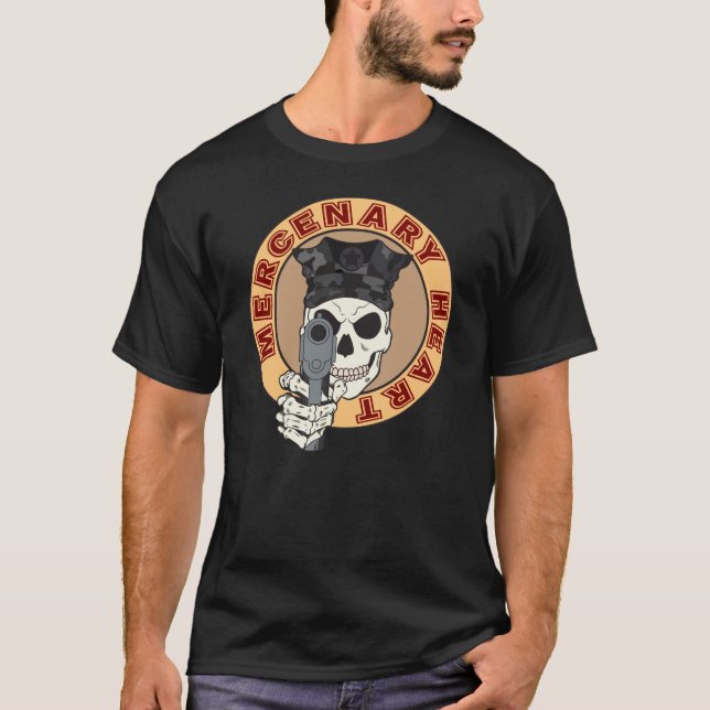 T-shirt Coeur Mercenaire (Devant)