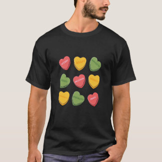 T-shirt Cœur mignon Saint-Valentin Amour Éducation spécial