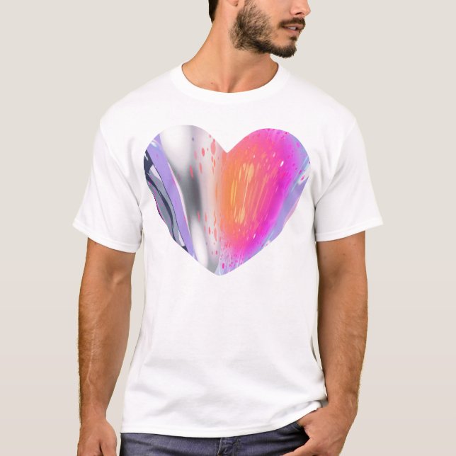 T-shirt Coeur mystère (Devant)