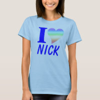 Coeur Nick du bleu I
