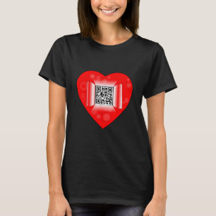T-shirt Coeur ouvert.