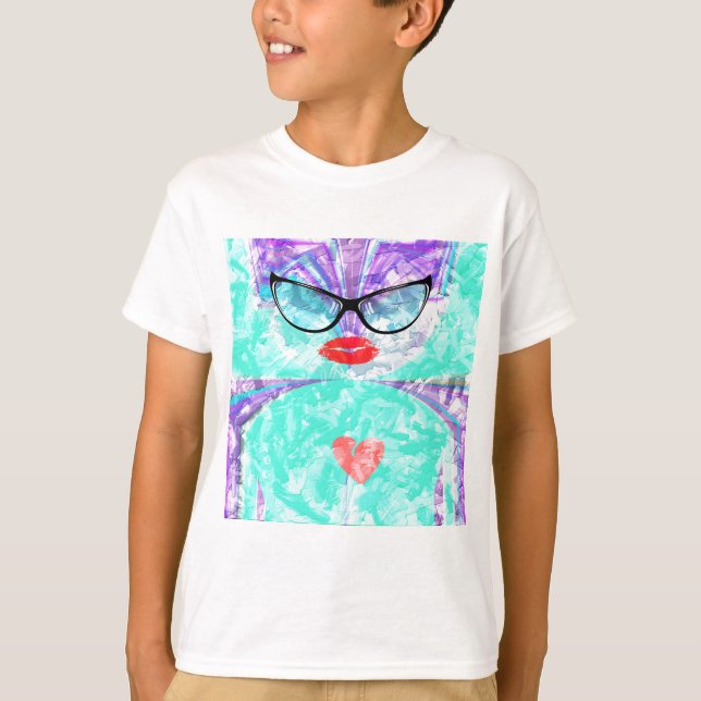 T-shirt Coeur parfait (Devant)
