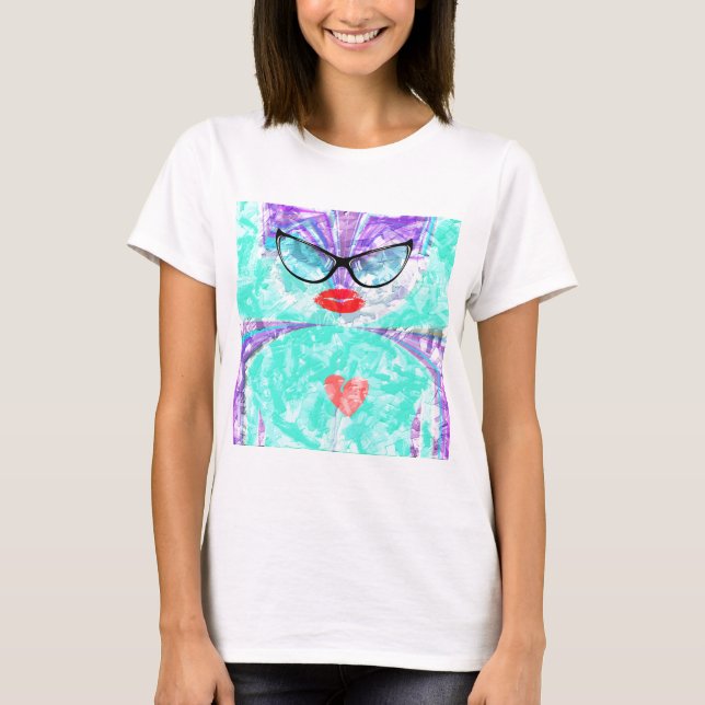 T-shirt Coeur parfait (Devant)