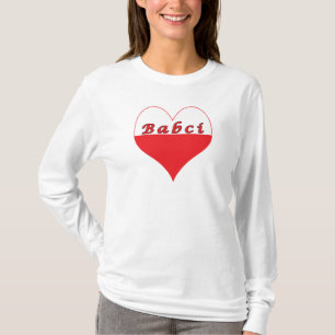 T-shirt Coeur polonais de Babci