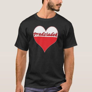 T-shirt Coeur polonais de Pradziadek