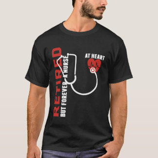 T-shirt Coeur retiré d'infirmière