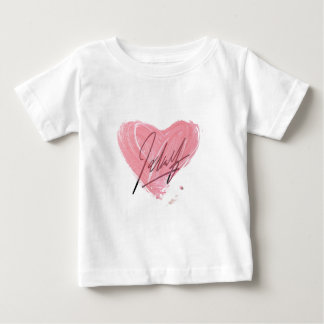 T-shirt Coeur rose pour enfants