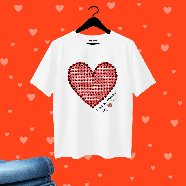 T-shirt Cœur rouge  (Créateur téléchargé)