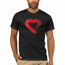 T-shirt Coeur Rouge