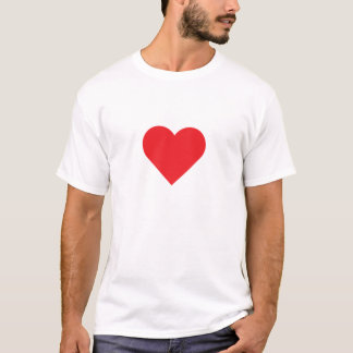 T-shirt Coeur rouge
