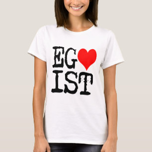 T-shirt Coeur rouge égoiste