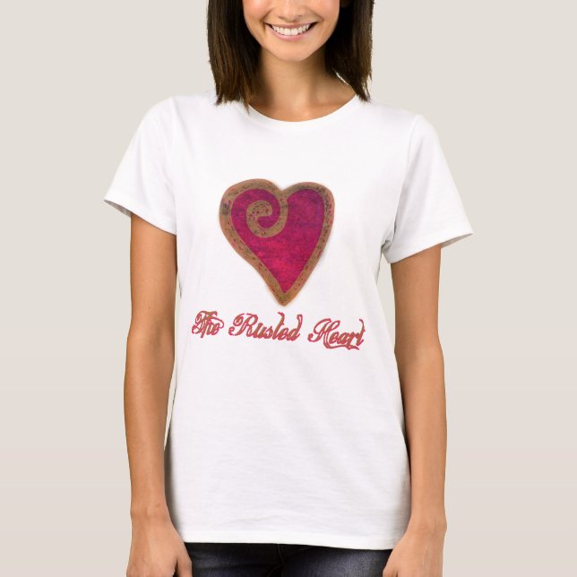 T-shirt Coeur rouillé (Devant)