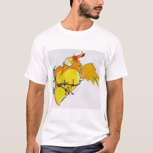 T-shirt Coeur sacré (Devant)