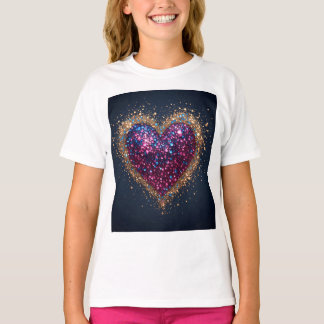 T-shirt Cœur Sacré Cosmique