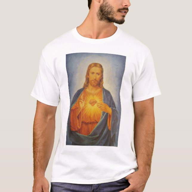 T-shirt Coeur sacré de Jésus (Devant)