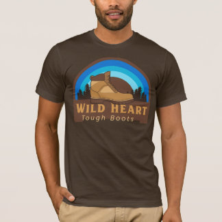 T-shirt Coeur sauvage, Bottes rudes