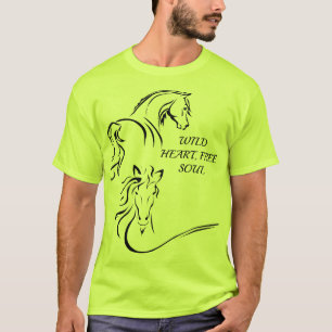 T-shirt Cœur Sauvage Ressentir l'Âme – T-S Boho Âme & Espr
