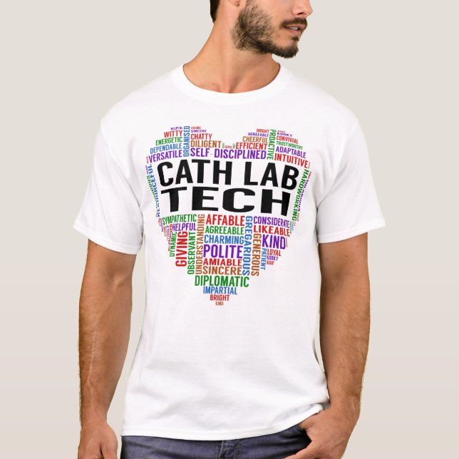 T-shirt Coeur technique du laboratoire de la mort (Devant)