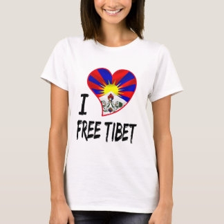 T-shirt coeur tibétain