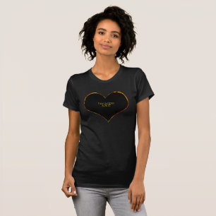 T-shirt Coeur total   8.21.2017 d'éclipse solaire