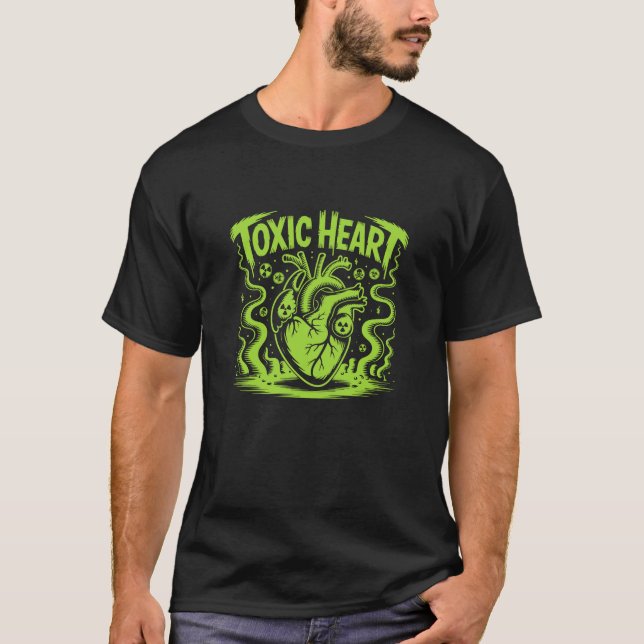 T-SHIRT CŒUR TOXIQUE (Devant)