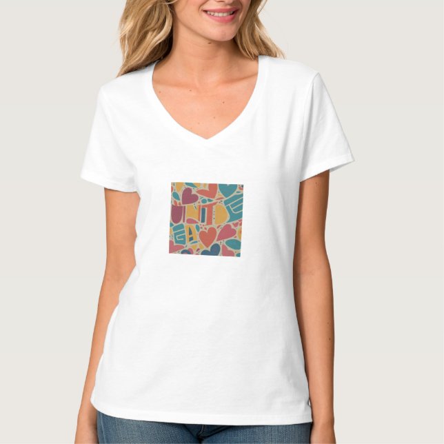 T-shirt Coeur uni (Devant)
