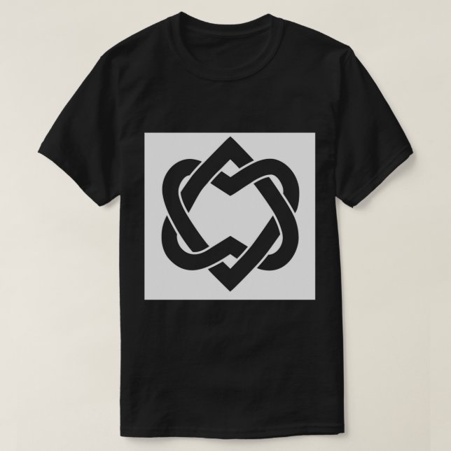 T-shirt Coeur unifié - L. Cohen (Design devant)