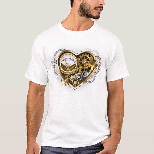 T-shirt Coeur vapeur avec un manomètre (Devant)