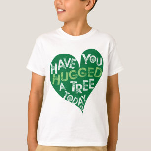 T-shirt Coeur vert (étreignez un arbre)