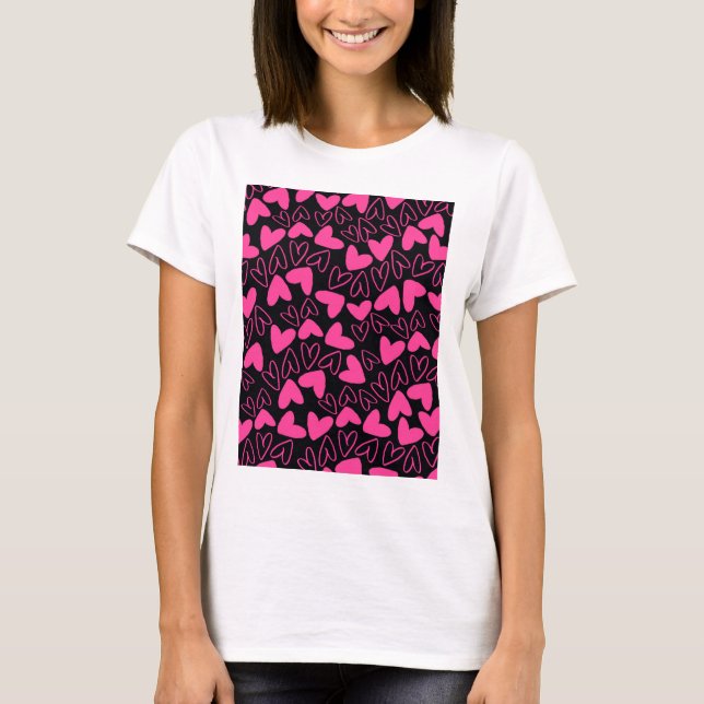 T-shirt Coeurs (Devant)