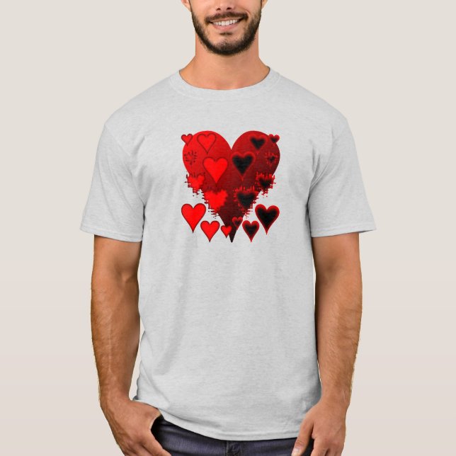 T-shirt Coeurs (Devant)