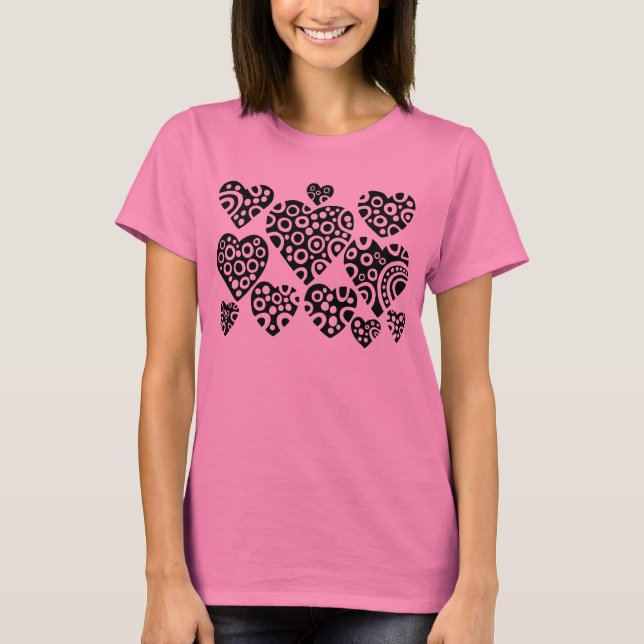 T-shirt Coeurs (Devant)