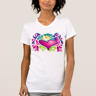 T-shirt Coeurs assez roses