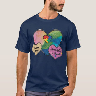 T-Shirt Cœurs Autisme