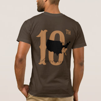 T-shirt Coeurs avec états