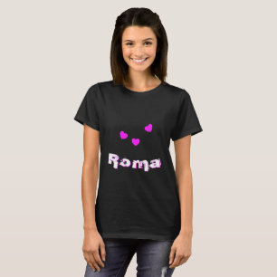T-shirt Coeurs d'amour roms