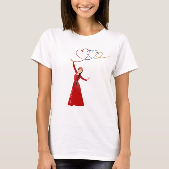 T-shirt Coeurs d'Arménie (Devant)