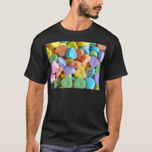 T-shirt Cœurs de bonbons colorés