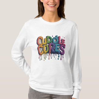 T-shirt "Coeurs de câlin."