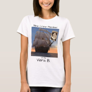 T-shirt Coeurs de chêne, Nouveau membre d'équipage Vera B