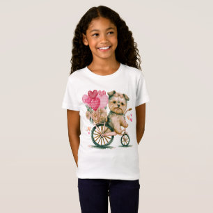 T-Shirt Coeurs de chien Cavapoo Saint Valentin Amoureux de