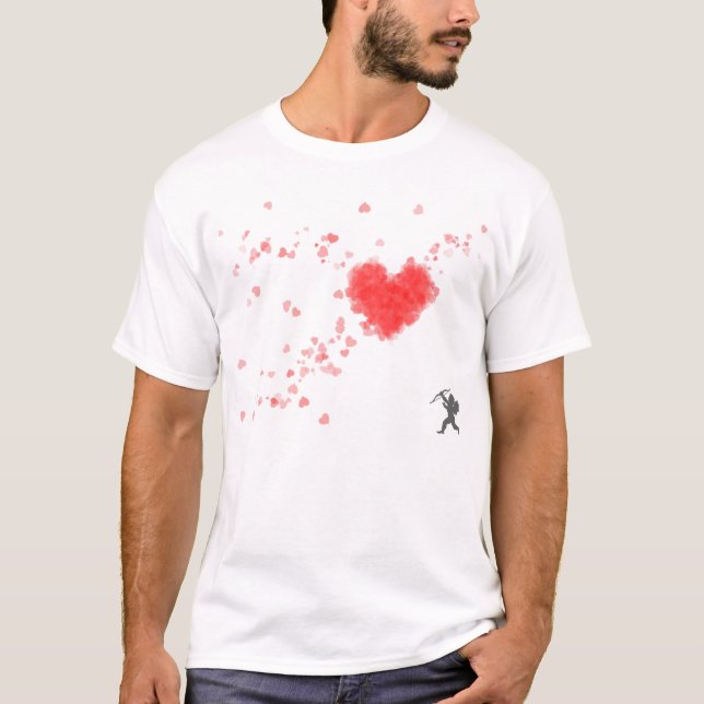 T-shirt Coeurs de cupidon (Devant)