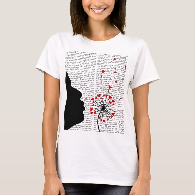 T-shirt Coeurs de Dandelion (Devant)
