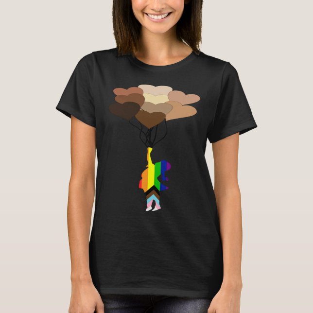 T-shirt Coeurs de diversité (Devant)
