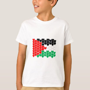 T-shirt Coeurs de la Palestine