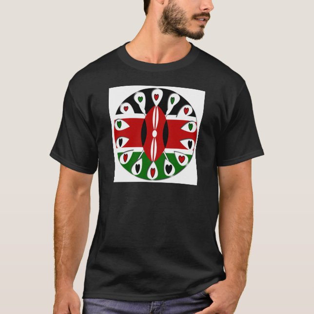 T-shirt Coeurs du Kenya (Devant)