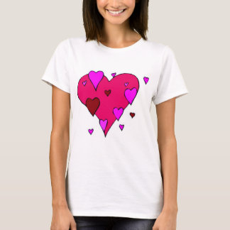 T-shirt Coeurs du prospectus