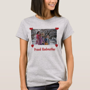 T-shirt Coeurs Fiers Godmère Personnaliser la photo Faite